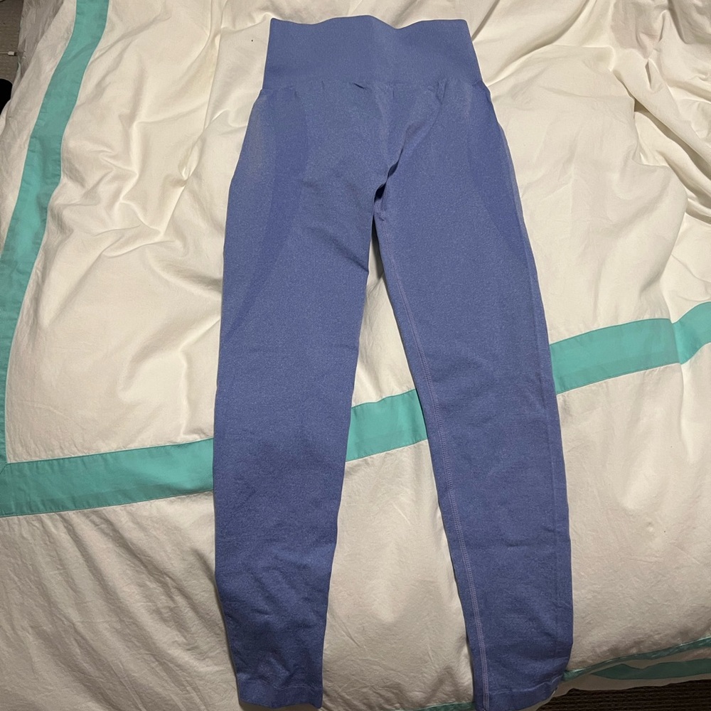 workout leggings with thigh and butt contour